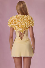 Cropped Bolero in Butter