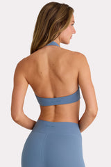 Soft Active Sports Bra in Marine