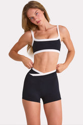 Soft Active Shorts in Black