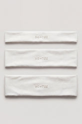 Soft Active Headband 3-Pack in Coconut