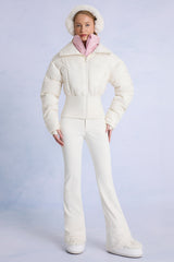 Waterproof Layered Ski Jacket in Ice