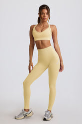 Super Sculpt Seamless High-Waist Leggings in Butter