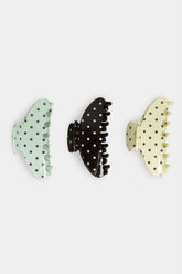 Claw Clip 3-Pack in Multi
