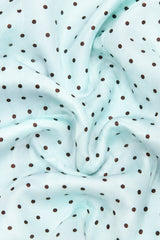Satin Multi-Way Scarf in Mint Chip