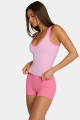 Soft Active Tank Top in Sweet Pink
