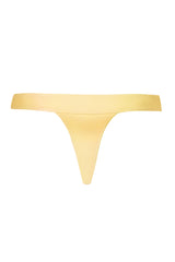 Thong Bikini Bottoms in Lemon