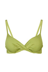 Underwired Bikini Top in Olive