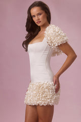 Cropped Bolero  in Pearl