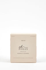 Reusable Silicone Nipple Covers in Warm Peach