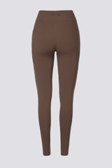 Soft Active Full-Length Leggings in Cocoa