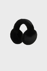 Faux-Fur Earmuffs in Black
