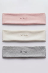 Soft Active Headband 3-Pack in Multi