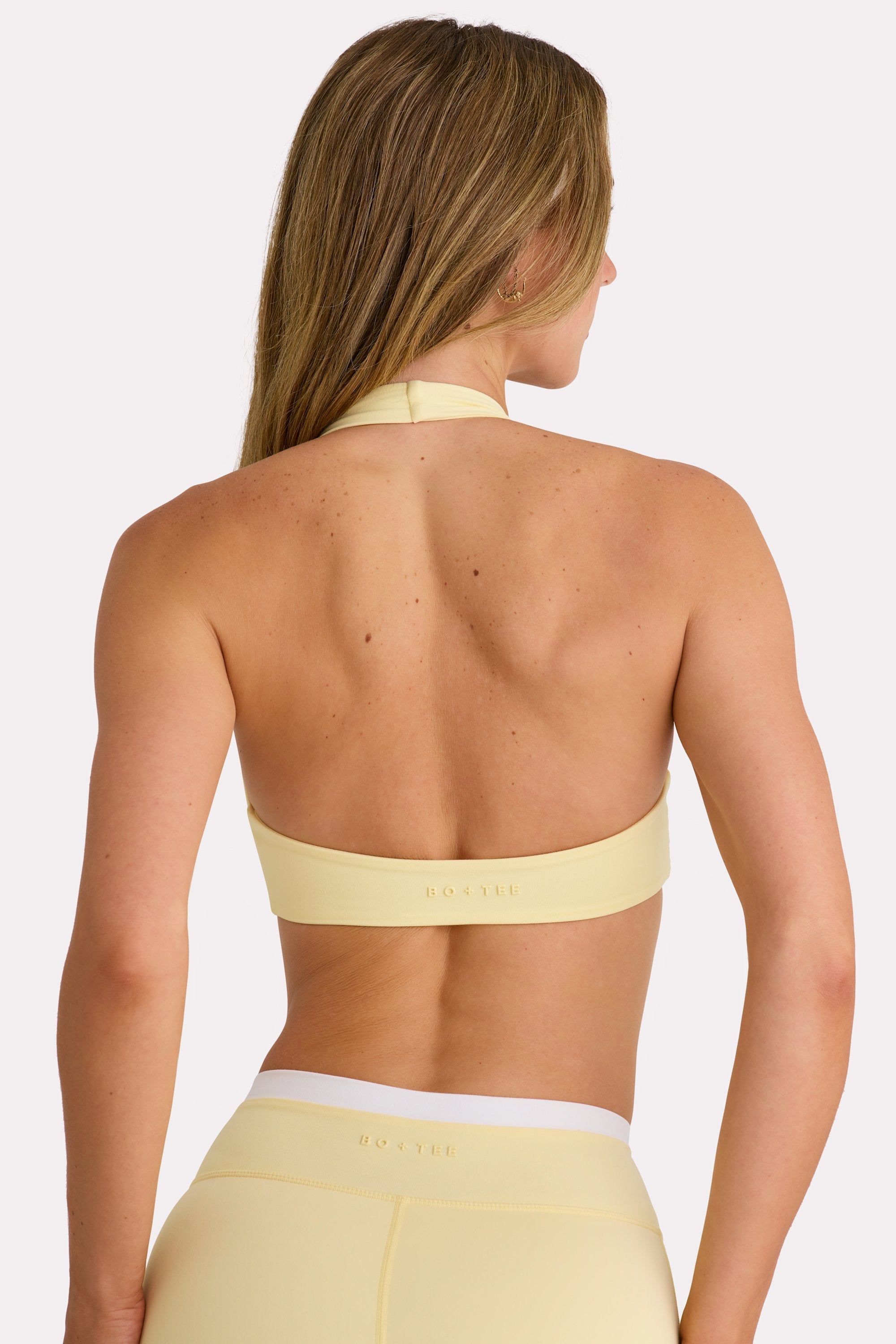 Soft Active Sports Bra in Lemon