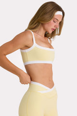 Soft Active Sports Bra in Lemon