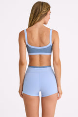 Soft Active Shorts  in Sky