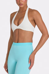 Soft Active Leggings in Aqua