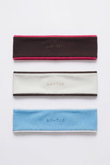 Soft Active Headband 3-Pack in Multi