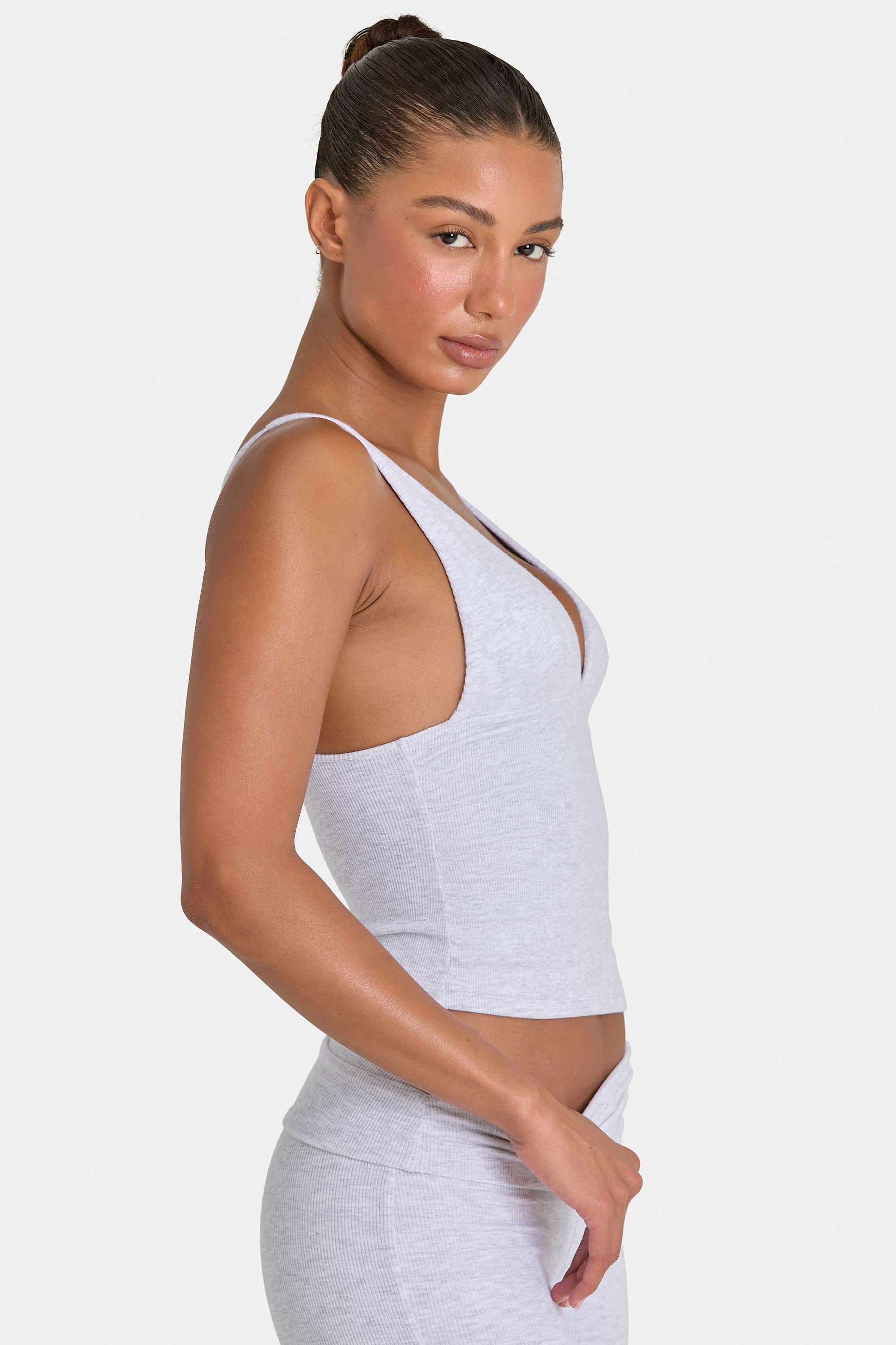 ButterCloud™ Tank Top in Grey Marl