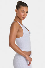 ButterCloud™ Tank Top in Grey Marl