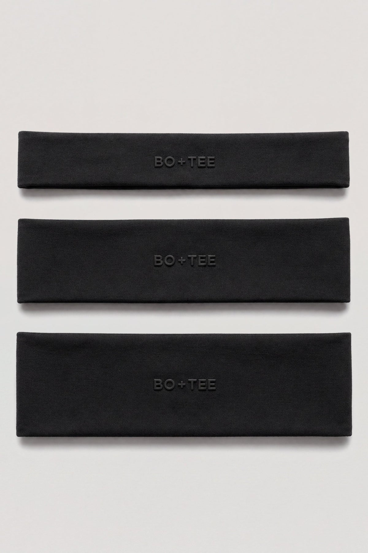 Soft Active Headband 3-Pack in Black