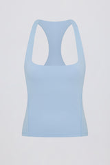 Soft Active Racerback Tank Top in Sky