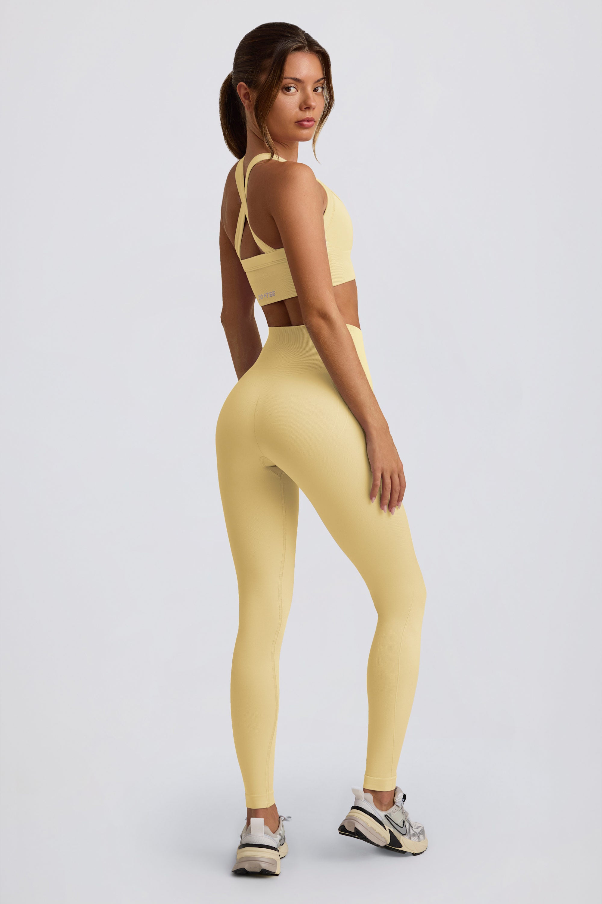 Super Sculpt Seamless High-Waist Leggings in Butter