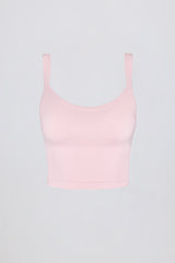 Super Sculpt Seamless Longline Camisole Top in Soft Pink