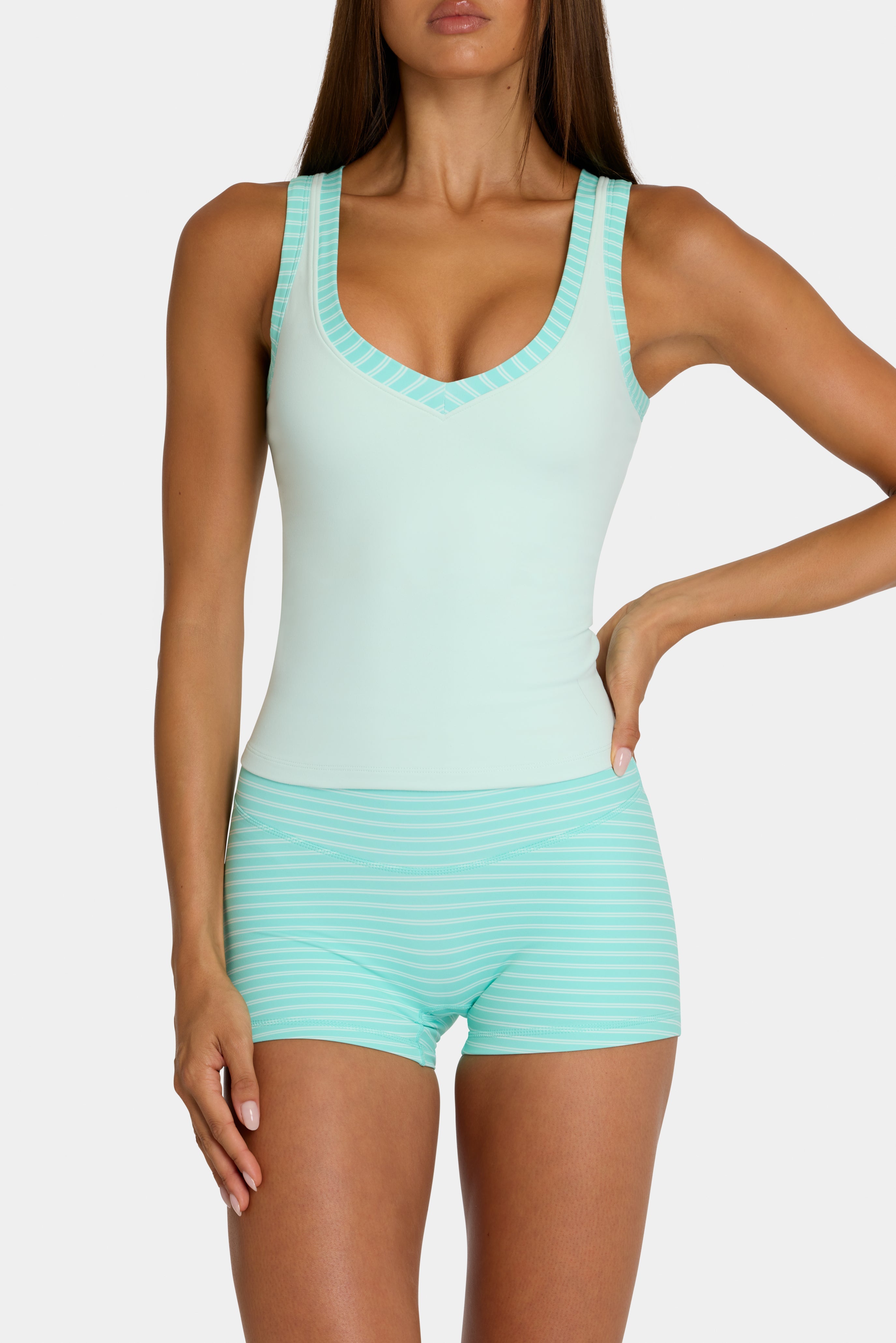 Soft Active Tank Top  in Mint