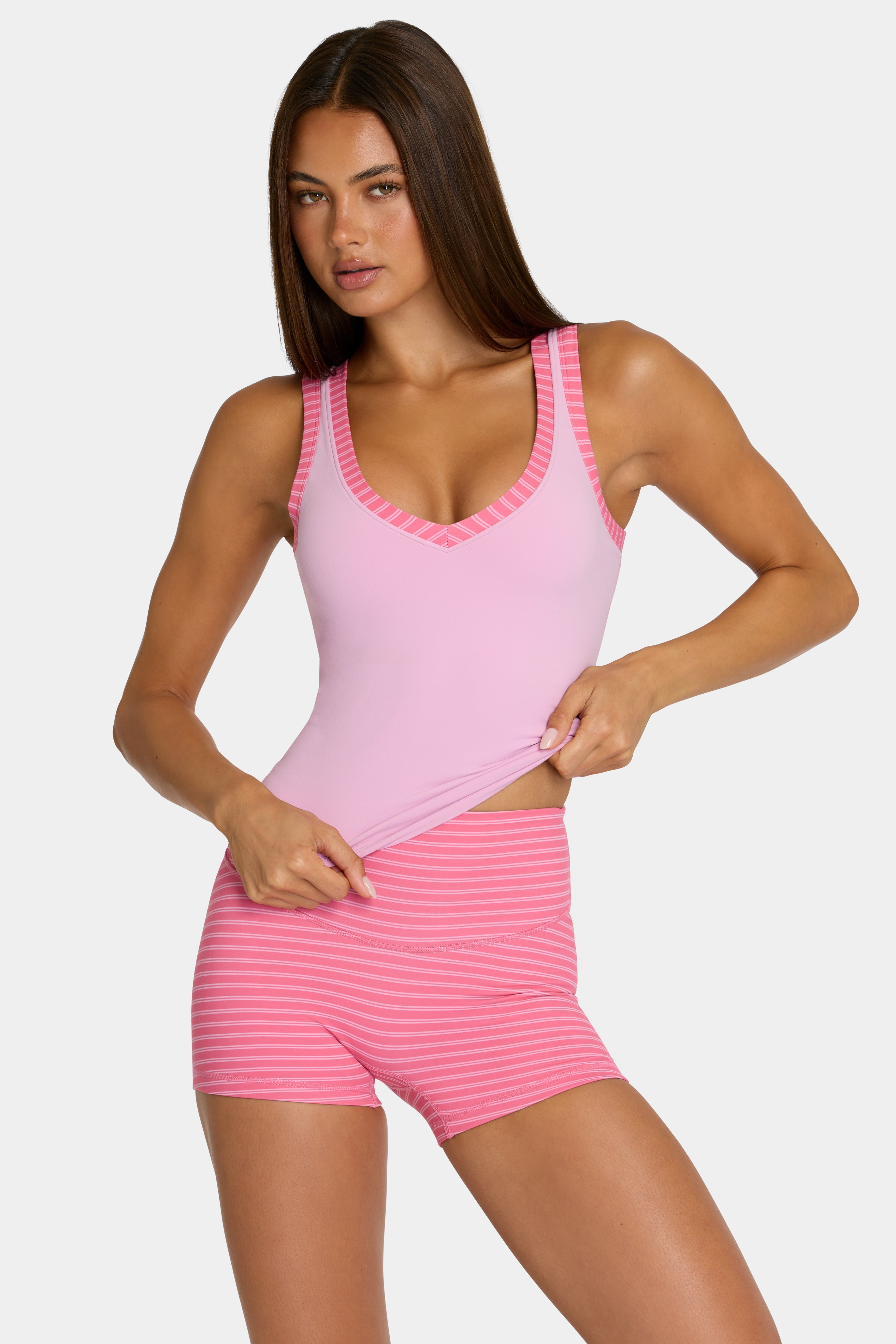 Soft Active Tank Top  in Sweet Pink