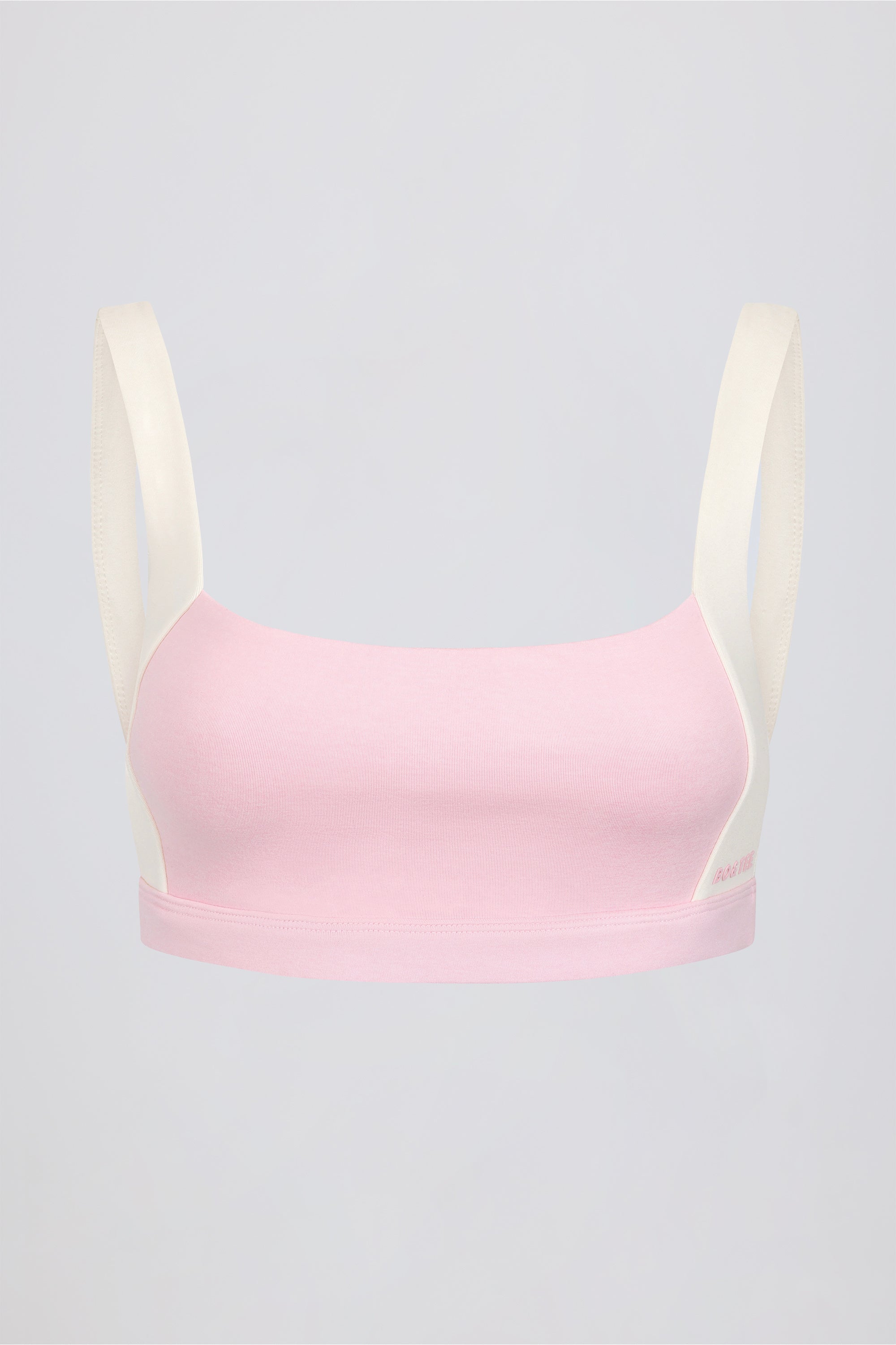 Contrast Sports Bra in Bloom