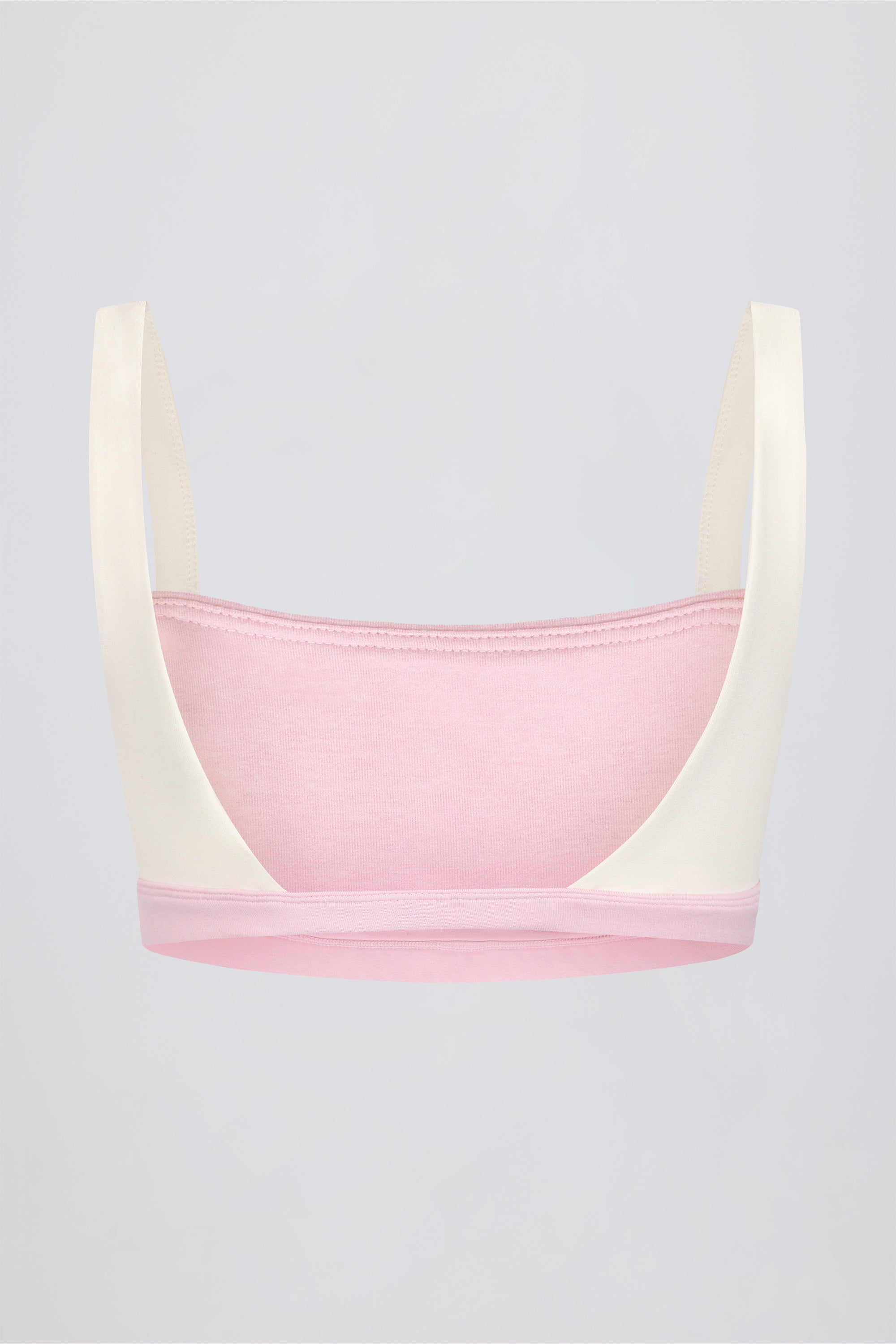 Contrast Sports Bra in Bloom