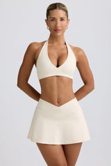 Soft Active Mini Skort in Vanilla
