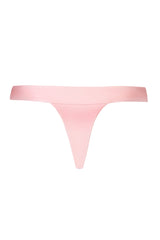 Thong Bikini Bottoms in Baby Pink