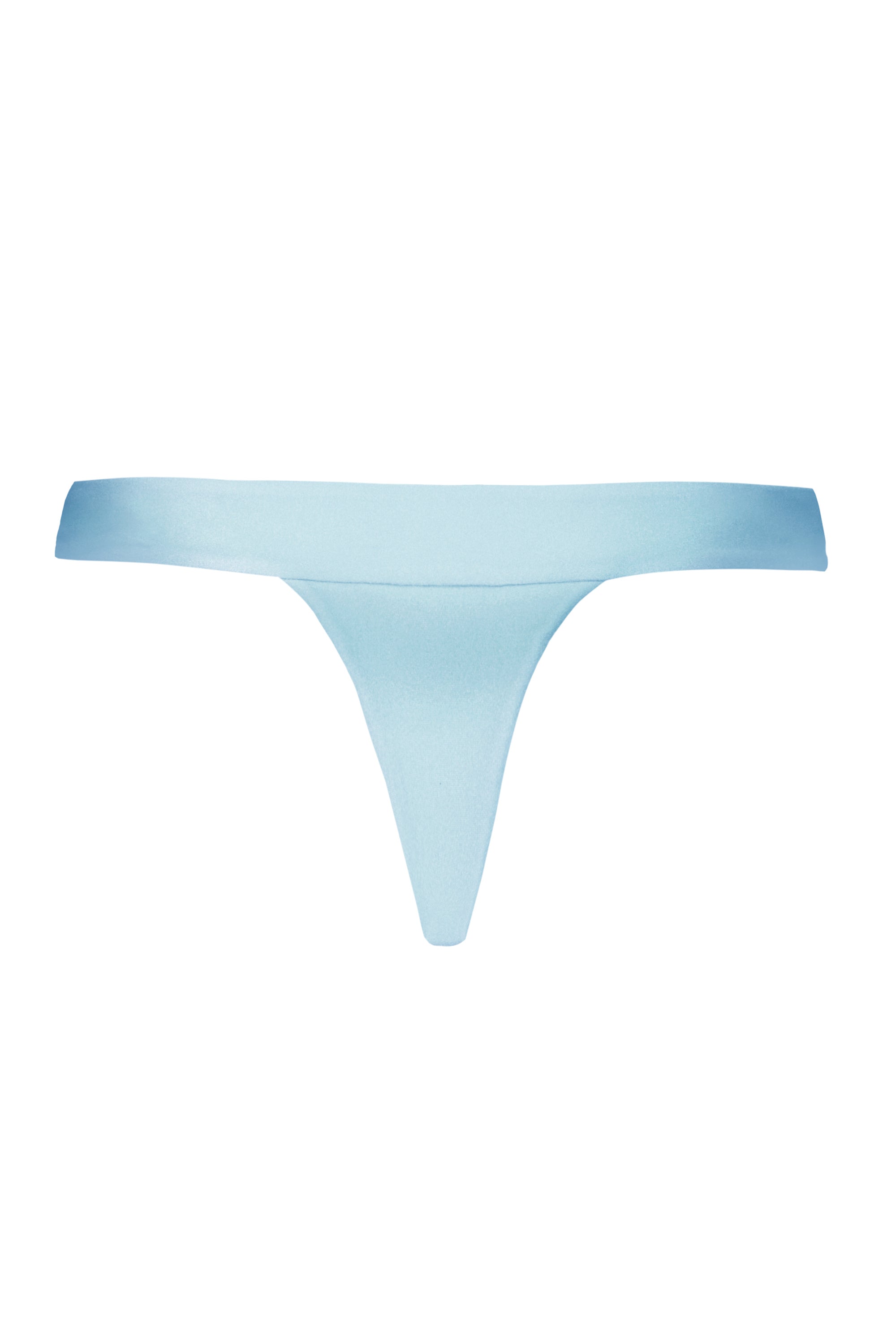 Thong Bikini Bottoms in Sky