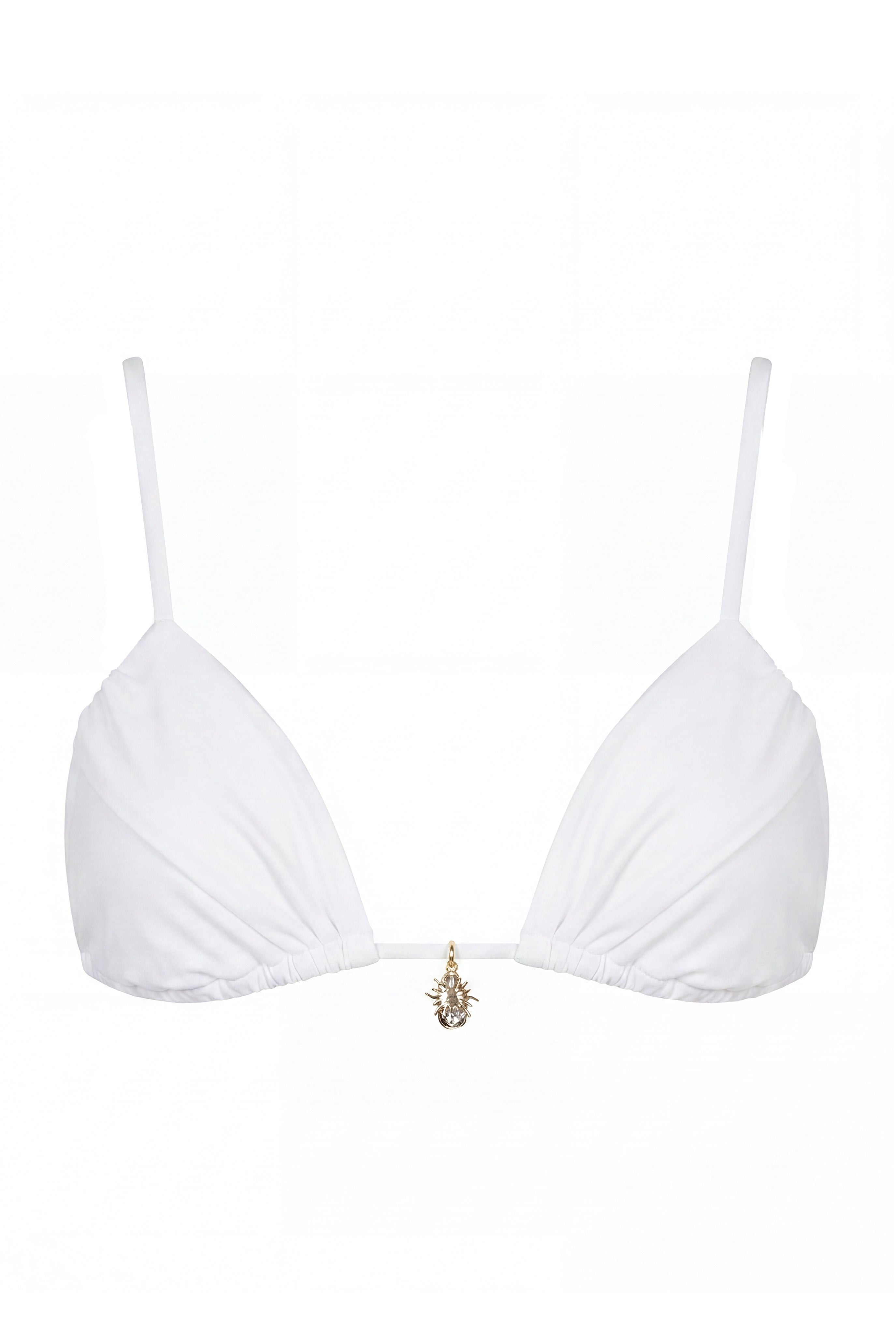 Triangle Bikini Top in Coconut