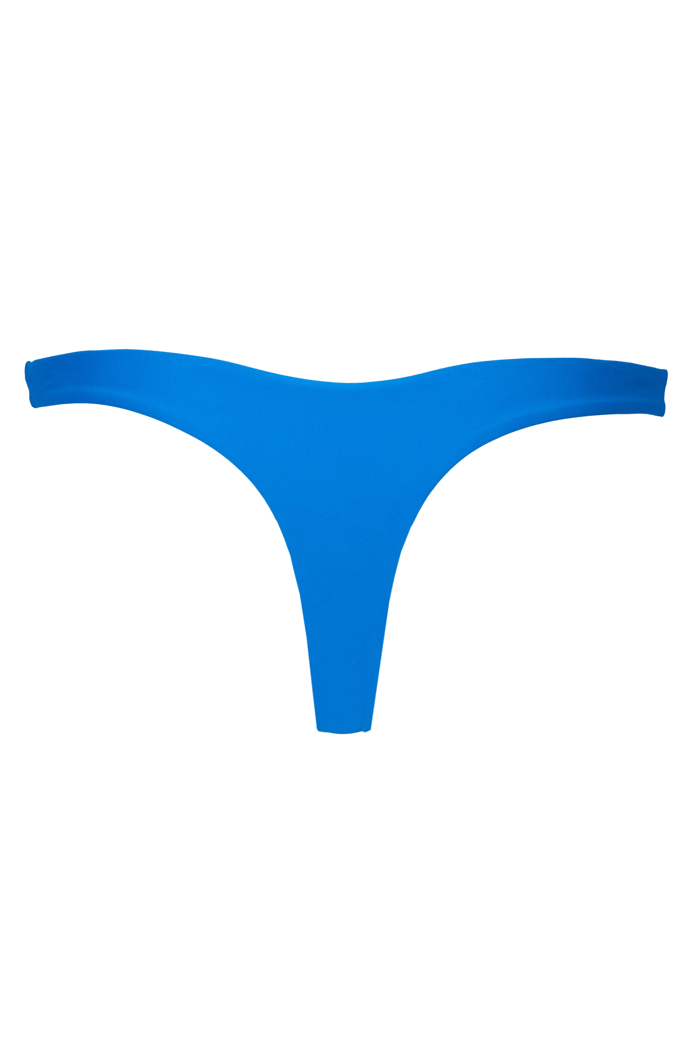 Thong Bikini Bottoms in Sapphire