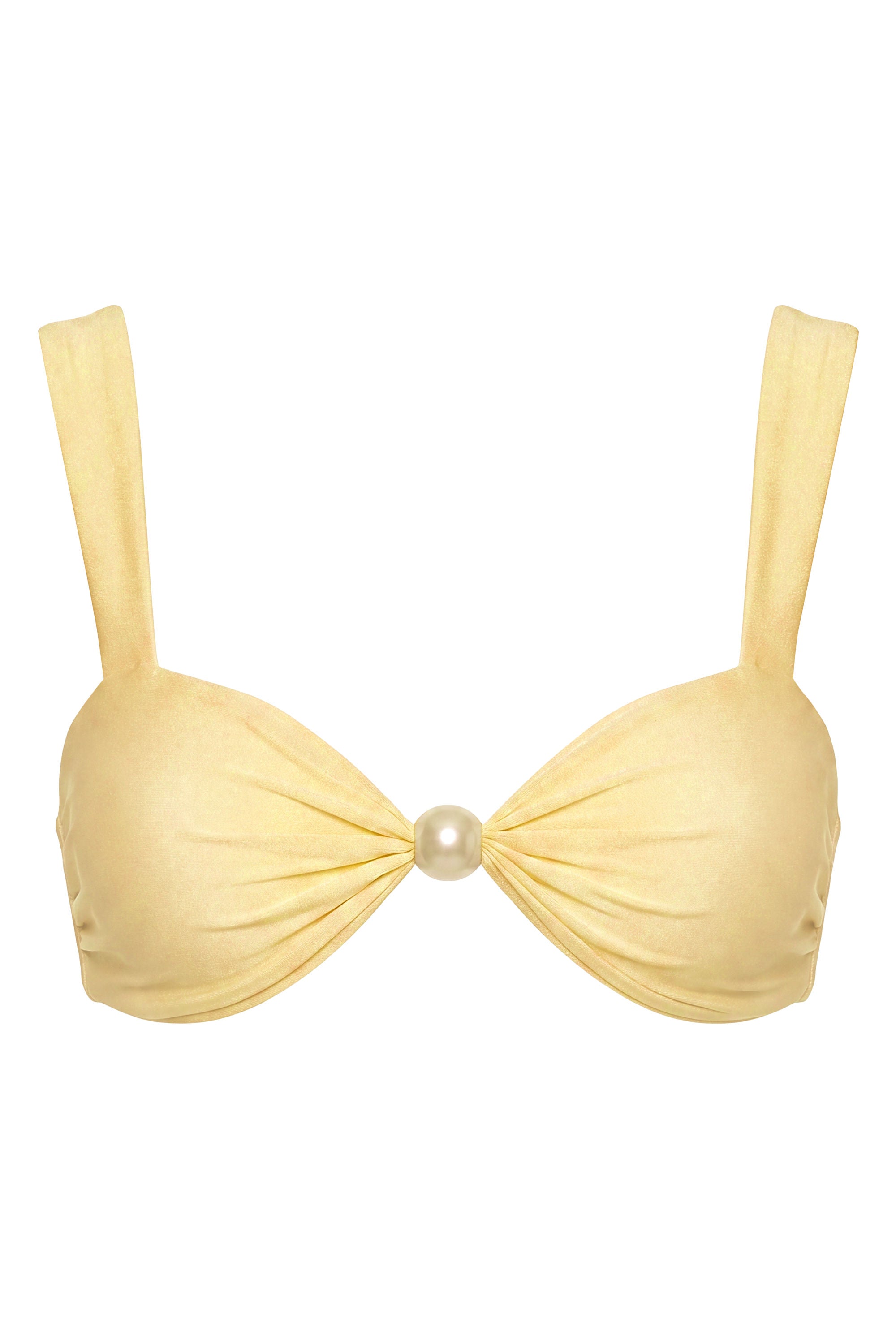 Bikini Top in Lemon