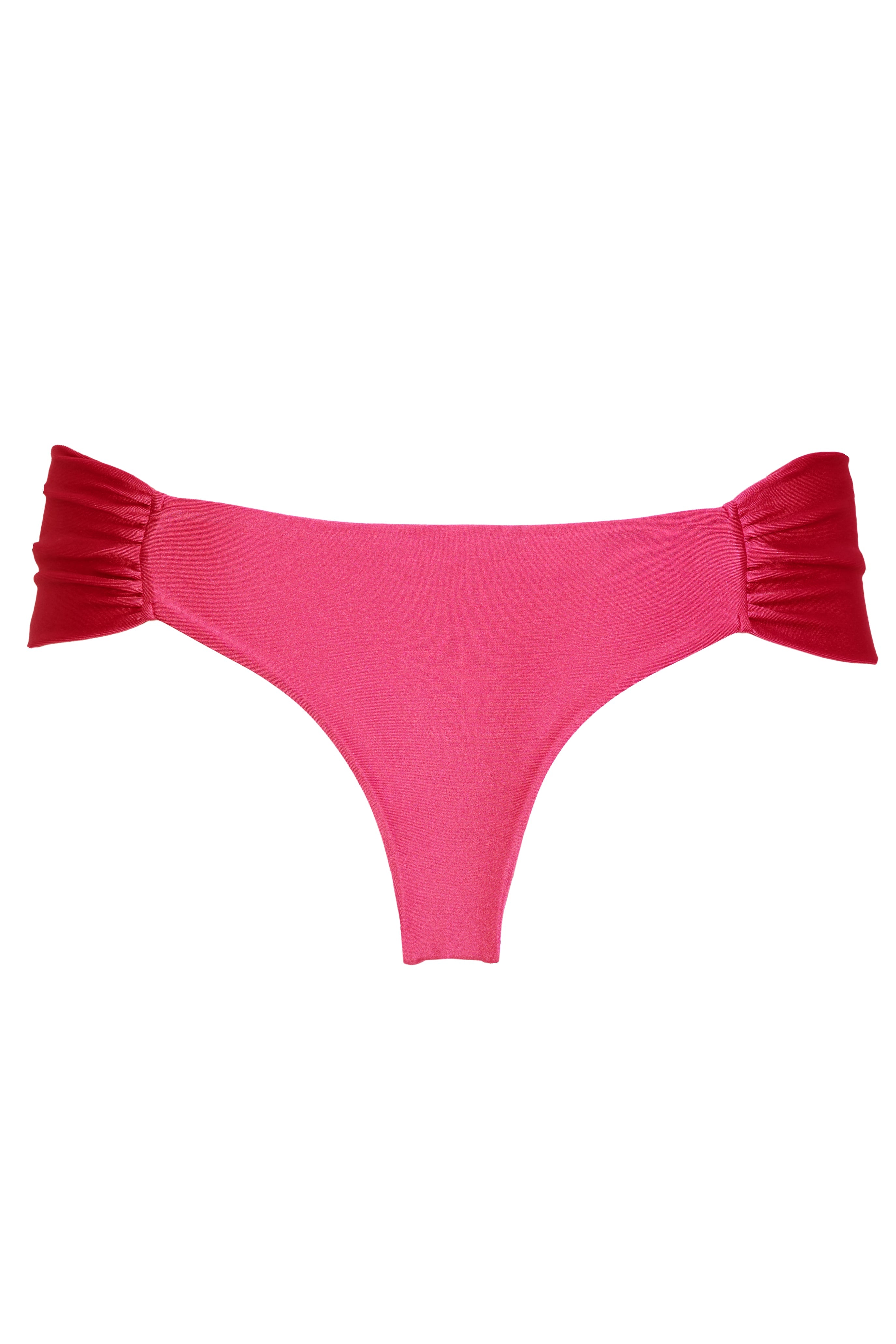 Cheeky Bikini Bottoms in Raspberry