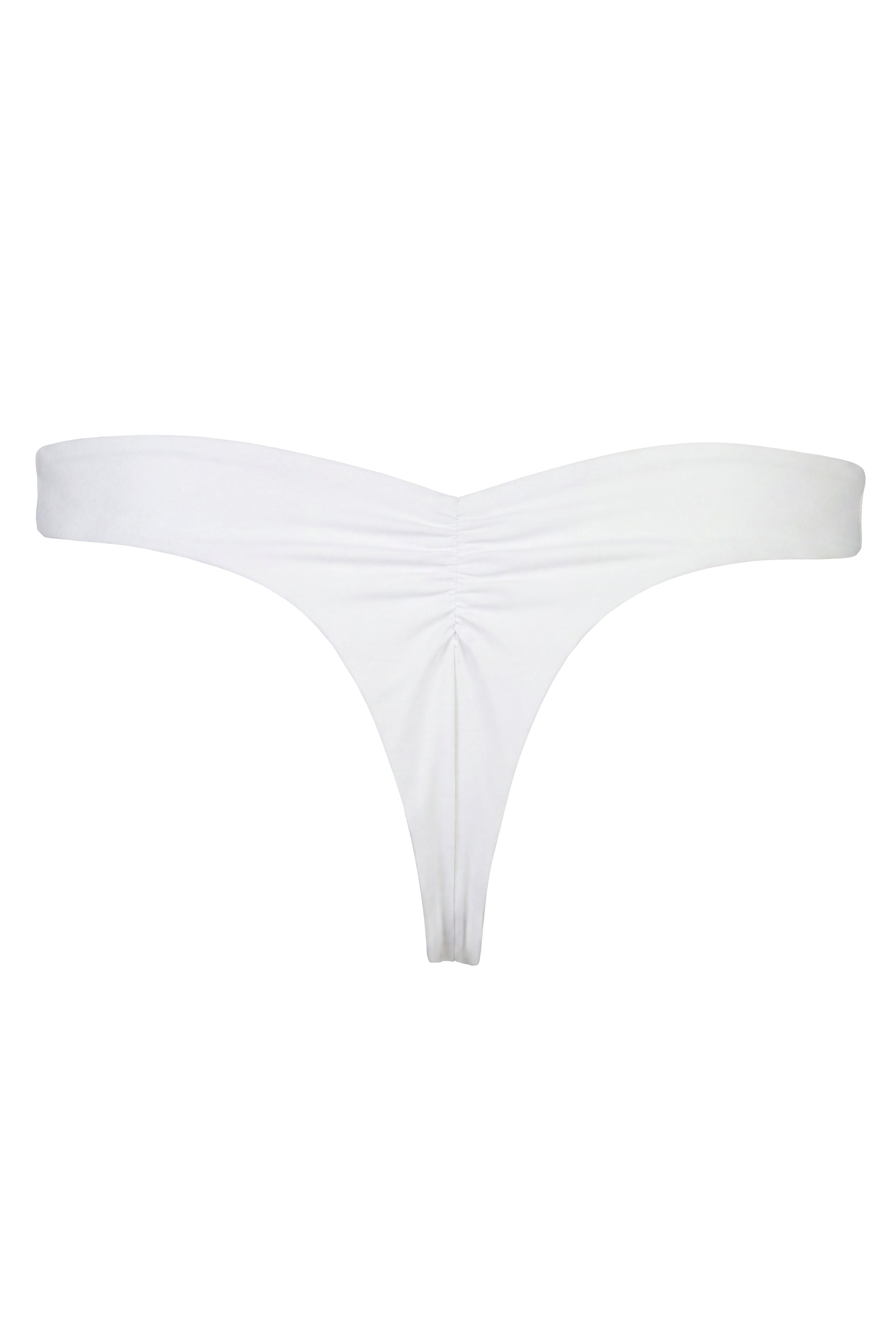 Cheeky Bikini Bottoms in Coconut