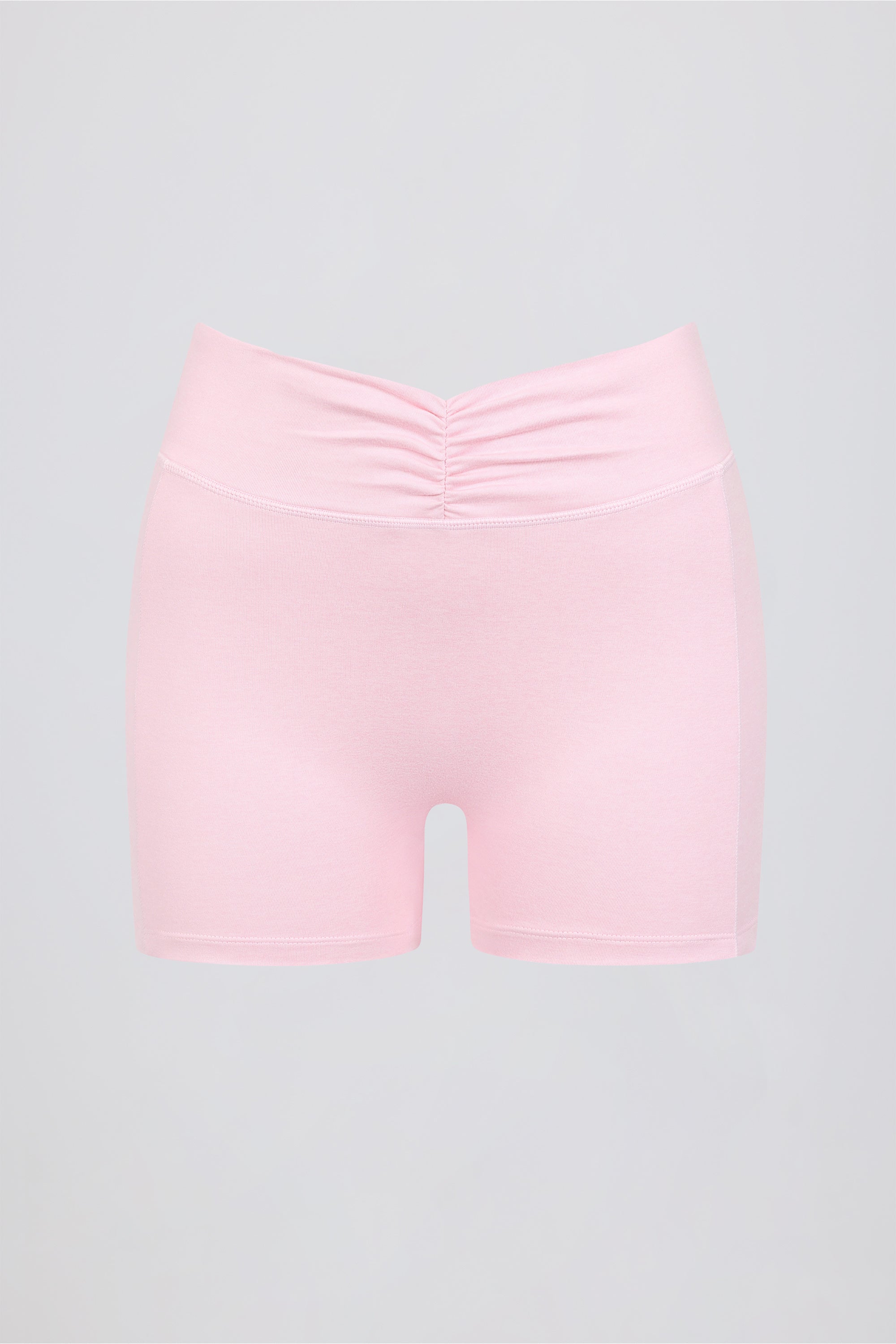 Ruched Mini Shorts in Bloom